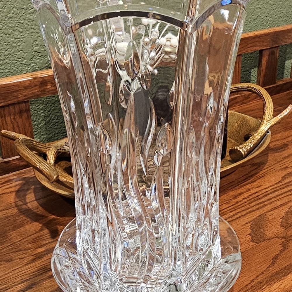 PartyLite Signatir Crystal Hurricane Lamp